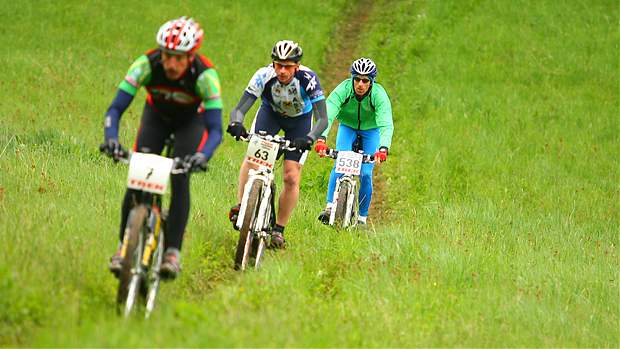 Foto auf Waldviertler MTB Marathons<br>Wetterpech in Bad GroÃŸpertholz