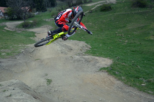 Foto auf MTB Downhill Nationalteam testet SchÃ¶ckl Trail Area