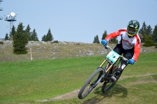Foto auf MTB Downhill Nationalteam testet SchÃ¶ckl Trail Area