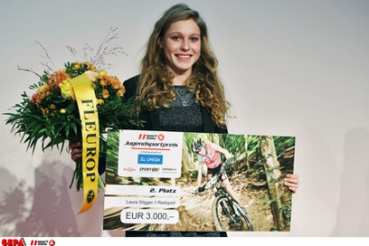 2. Platz  fÃ¼r Laura Stigger beim Sporthilfe Jugendsportpreis