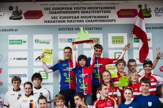 <br />Die Austria MTB Youngsters U17 gewinnen den Teambewerb bei der UEC Jugend EM 2011!<br />