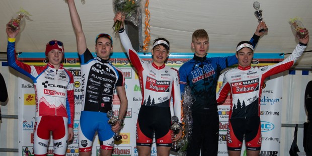 Juniors men ceremony by KÃ¼stenbrÃ¼ck