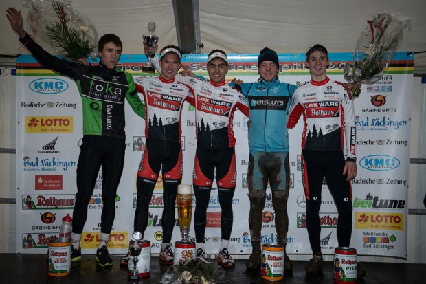 U23 men Siegerehrung